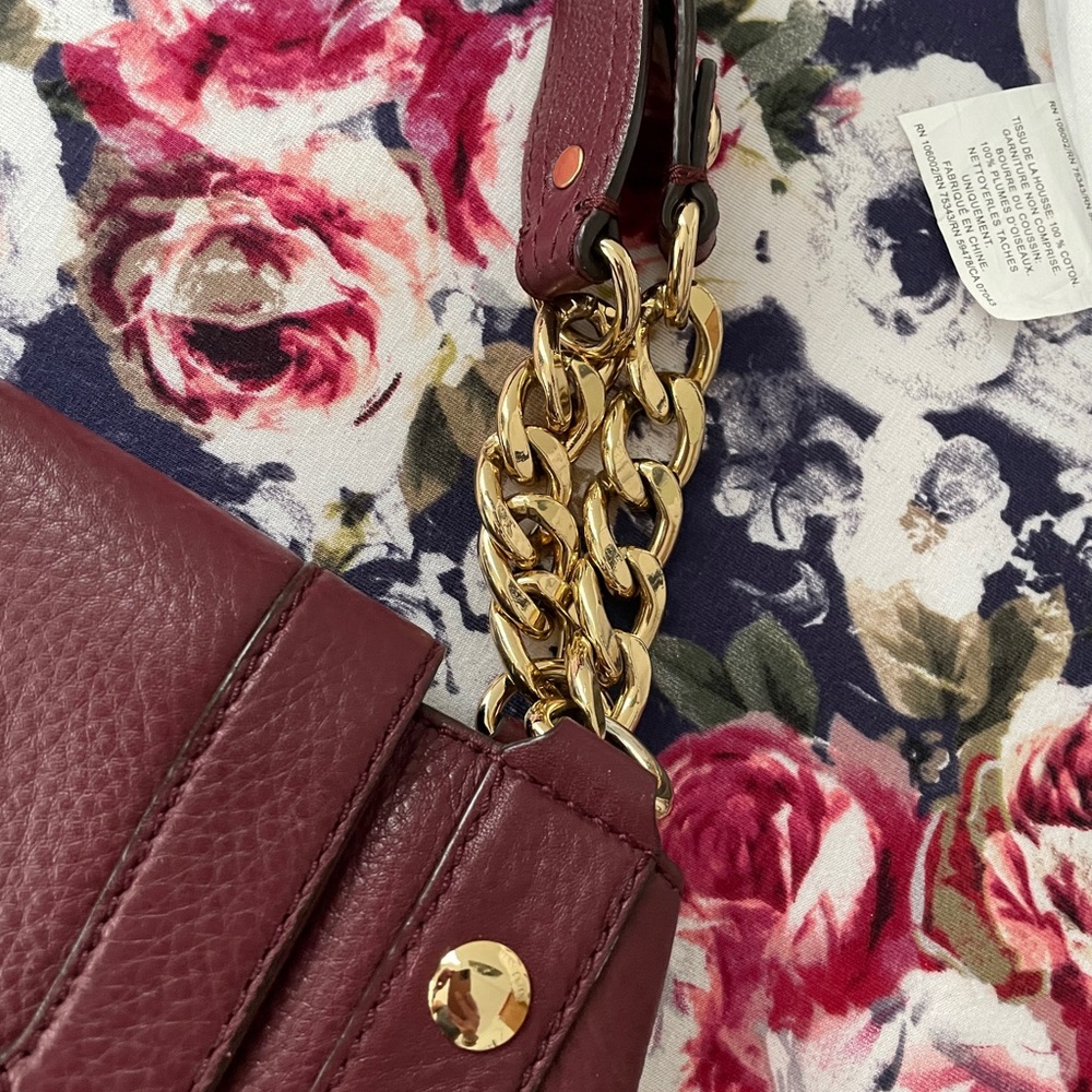 Michael Kors Purse - Cranberry Color - Picture 6 of 6